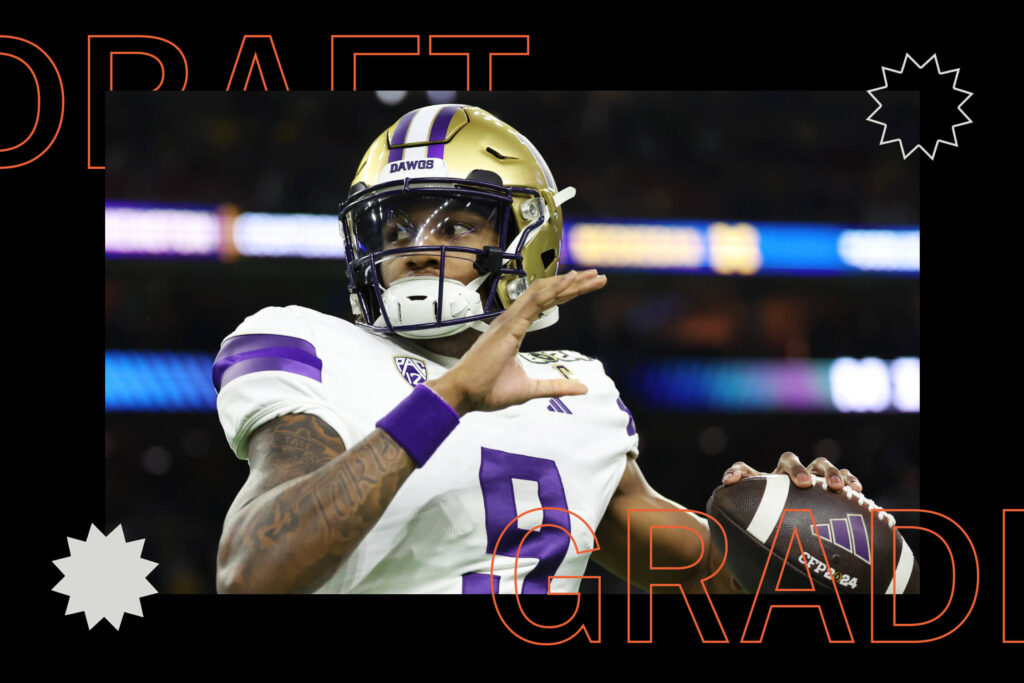 NFL Draft 2024 Round 1 grades: Falcons, Broncos get Cs for Penix, Nix; Bears earn two A’s