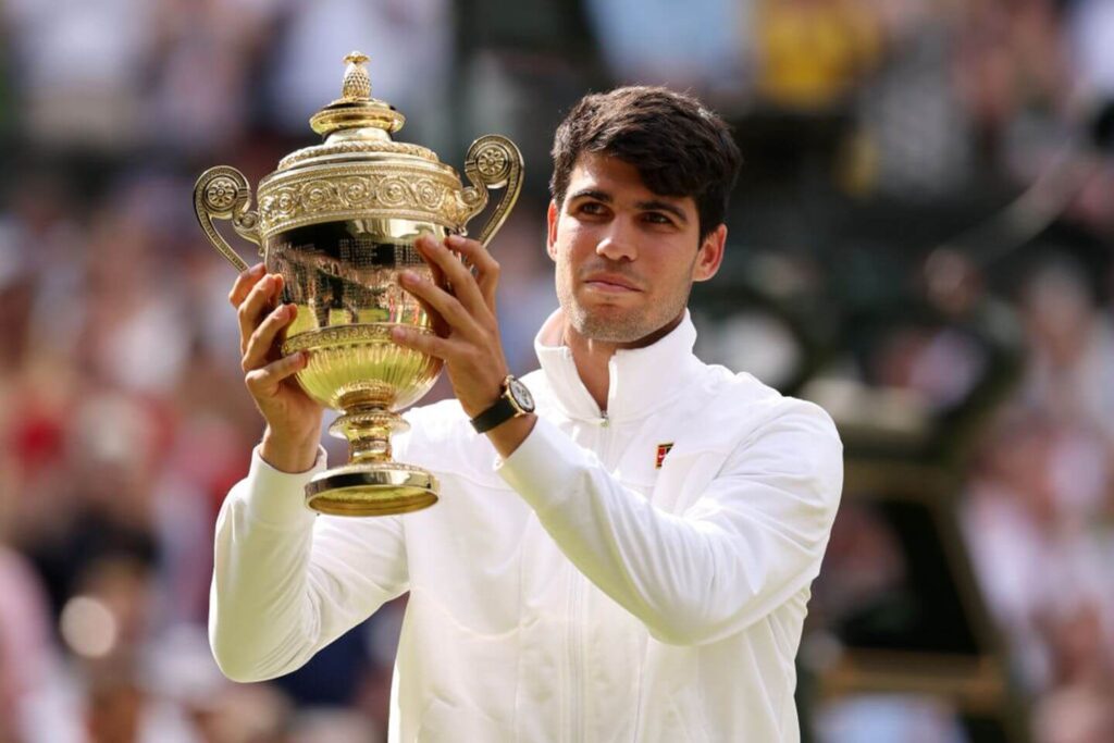 Wimbledon 2024 live updates: Carlos Alcaraz defeats Novak Djokovic in straight sets to defend his crown