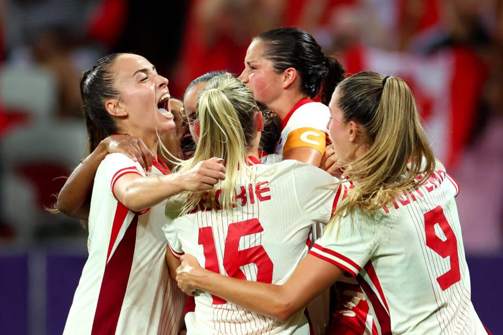 Canada reach Olympic women’s soccer quarterfinals despite spying scandal points deduction