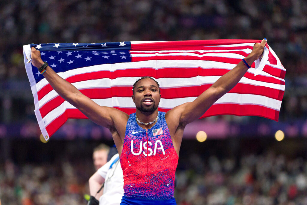 How Noah Lyles became Olympic 100m champion: A 300-page textbook, biomechanics and a stickman