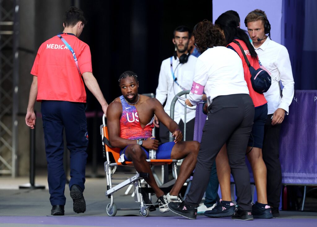 Noah Lyles reveals COVID-19 diagnosis after bronze medal finish in 200-meter final