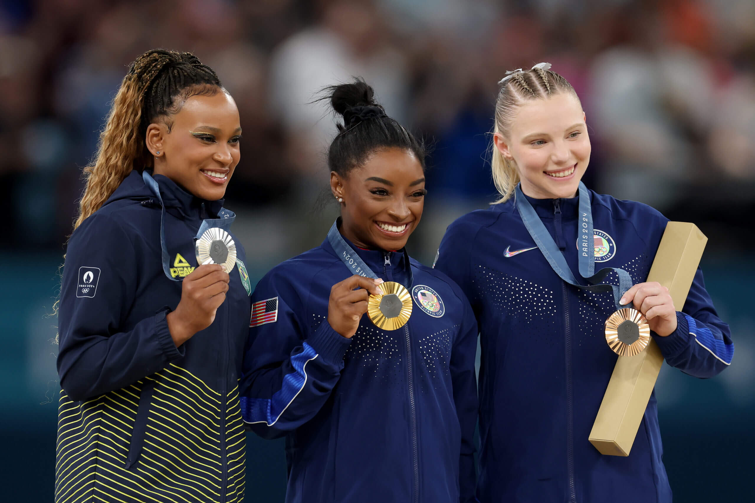 Simone Biles vaults to her third gold of the Paris Olympics; Jade Carey snags bronze in redemption from Tokyo