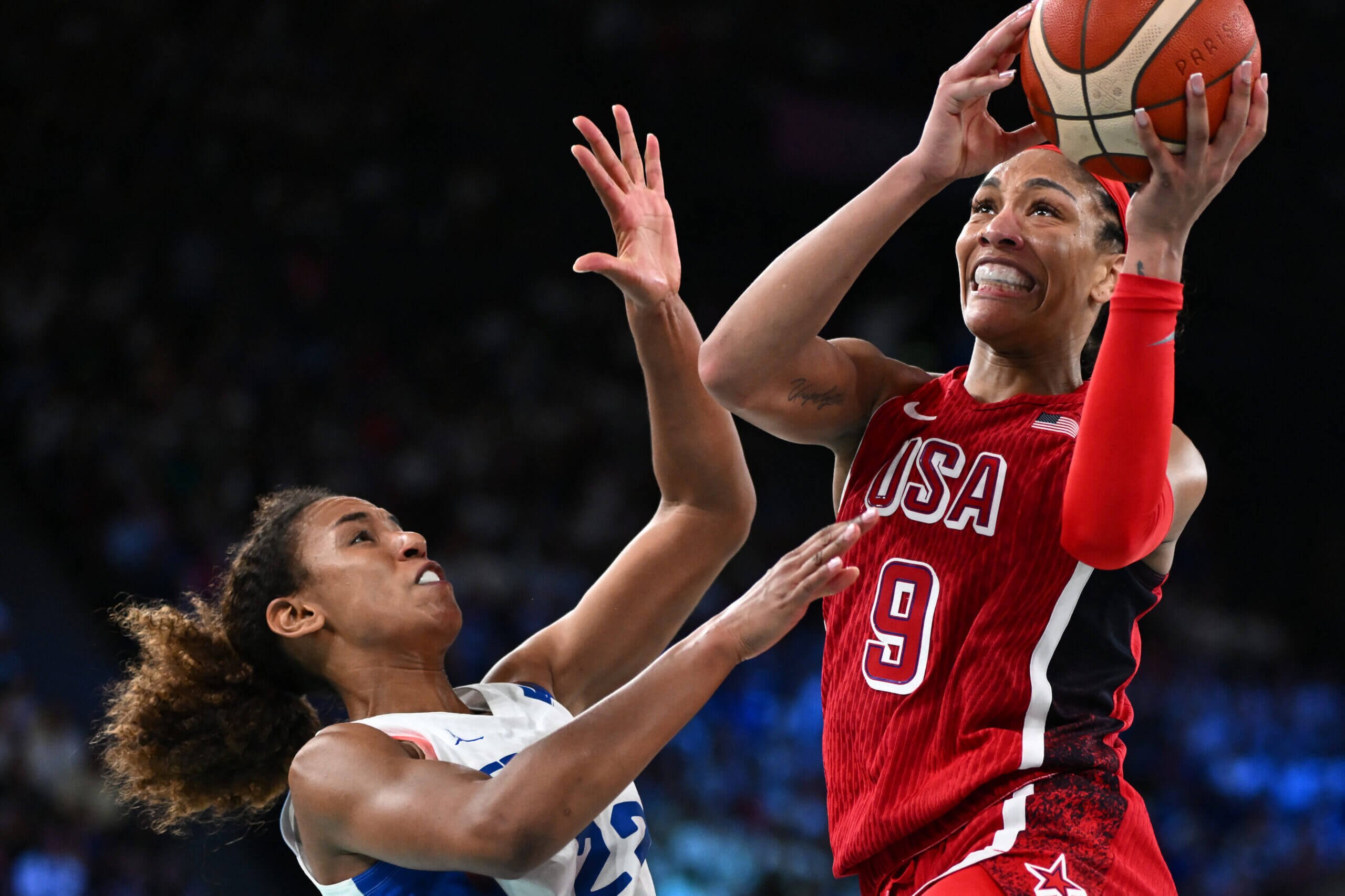 Team USA wins nail-biter vs. France to secure 8th consecutive gold in women’s basketball