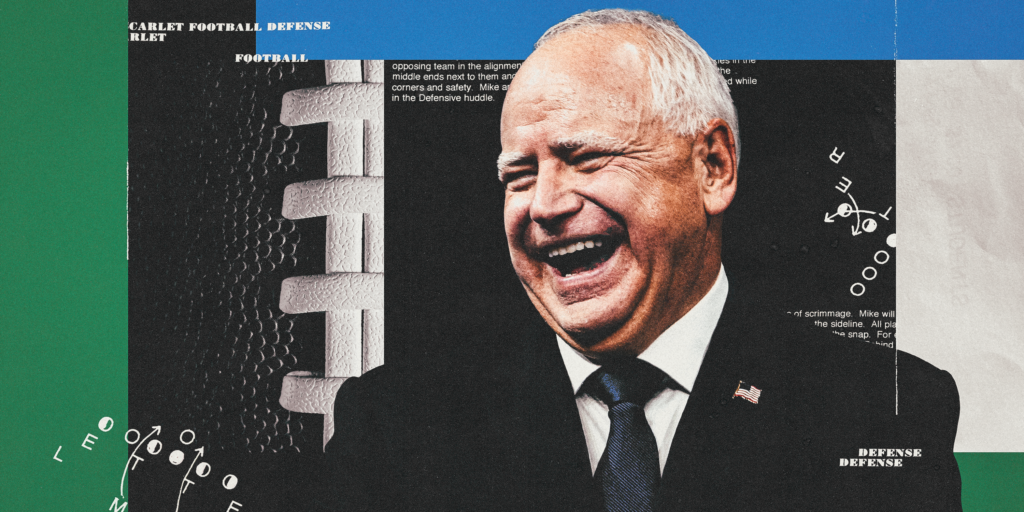 Tim Walz’s former football players think back on glory days: ‘We were so bad before his era’