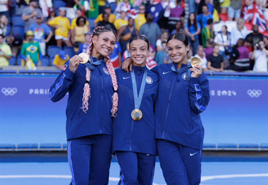 U.S. ties China for most golds in Paris, tops Olympic medals race