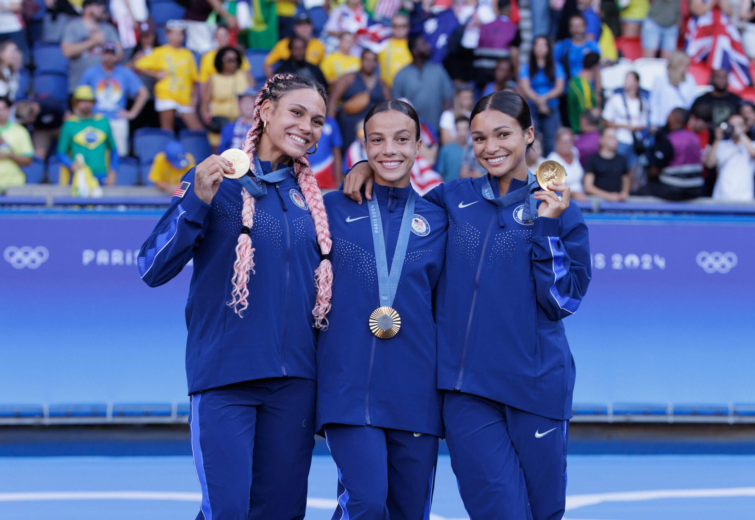 U.S. ties China for most golds in Paris, tops Olympic medals race