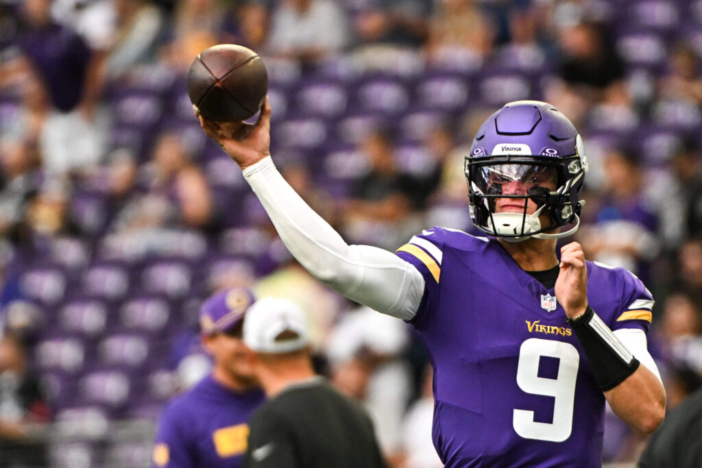 Vikings rookie J.J. McCarthy out for season after successful meniscus surgery on right knee